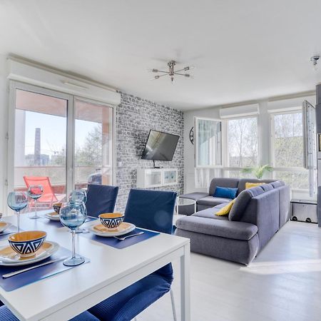 "Le Serenity ", Appartement Spacieux ,Balcon, Parking Prive Gratuit, Netflix, Proche Cdg Et Stade De France Stains Zewnętrze zdjęcie
