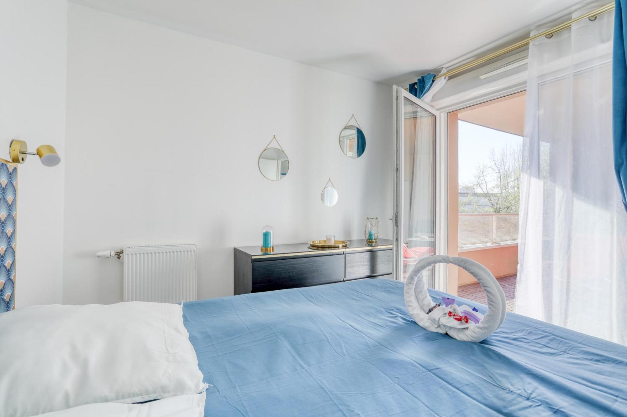 "Le Serenity ", Appartement Spacieux ,Balcon, Parking Prive Gratuit, Netflix, Proche Cdg Et Stade De France Stains Zewnętrze zdjęcie