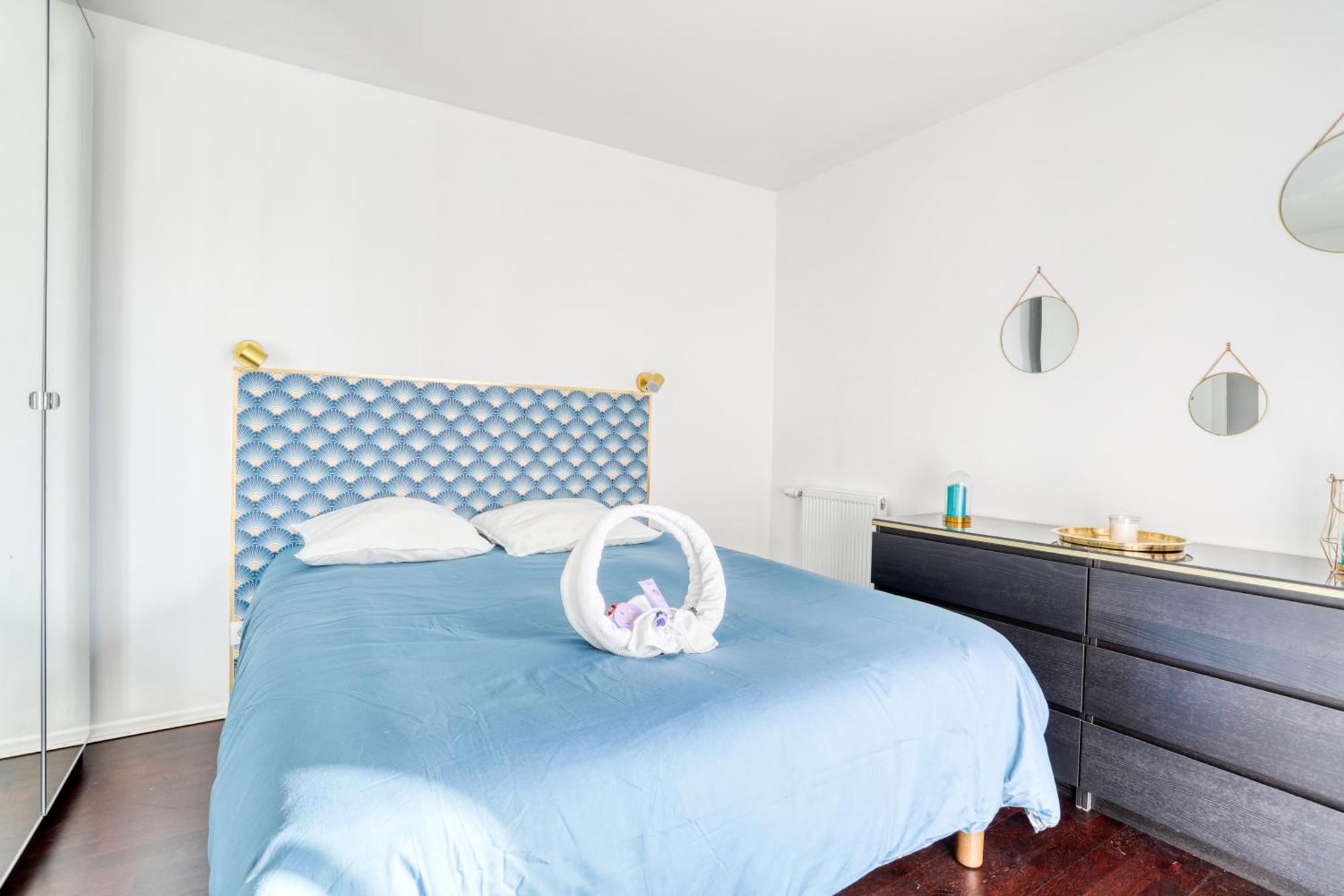 "Le Serenity ", Appartement Spacieux ,Balcon, Parking Prive Gratuit, Netflix, Proche Cdg Et Stade De France Stains Zewnętrze zdjęcie