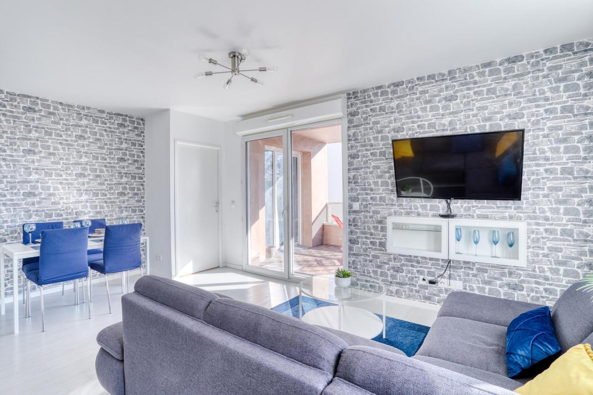 "Le Serenity ", Appartement Spacieux ,Balcon, Parking Prive Gratuit, Netflix, Proche Cdg Et Stade De France Stains Zewnętrze zdjęcie